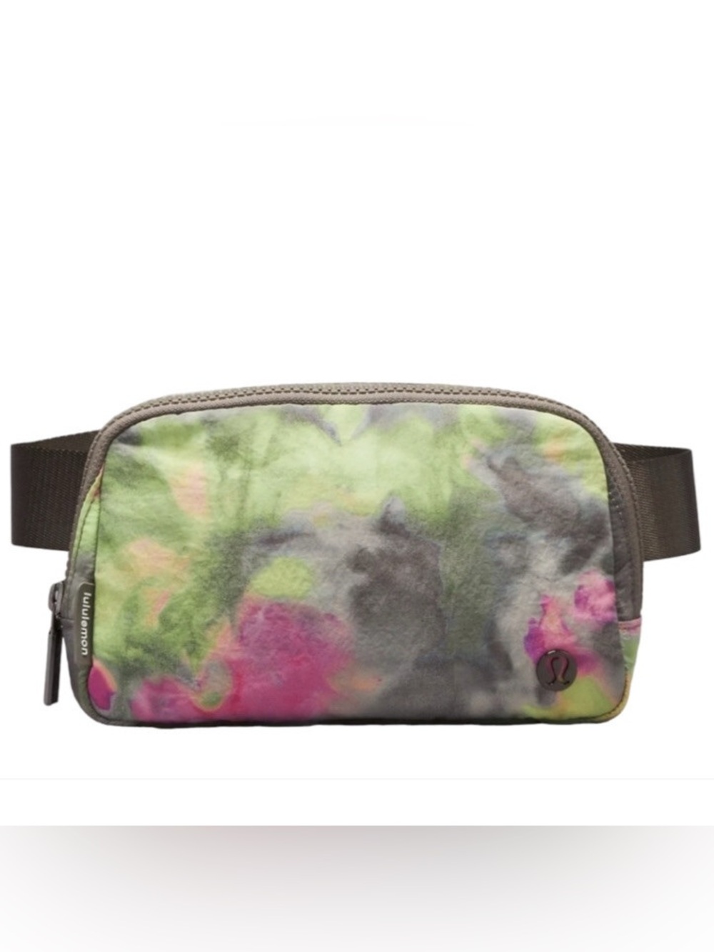 Lululemon Everywhere Belt Bag 1L Hyper Dye Multi Rover Tie-Dye Grey 9x5x2 EUC